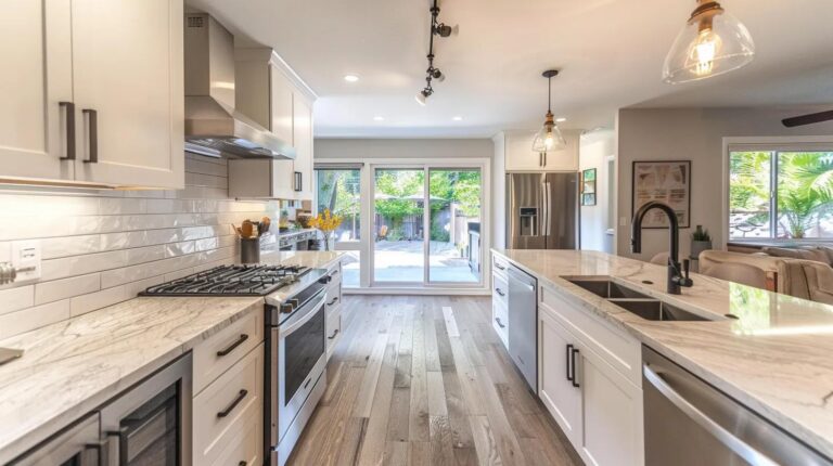 A bright, finished kitchen remodel photo (ideally one of your own completed projects)